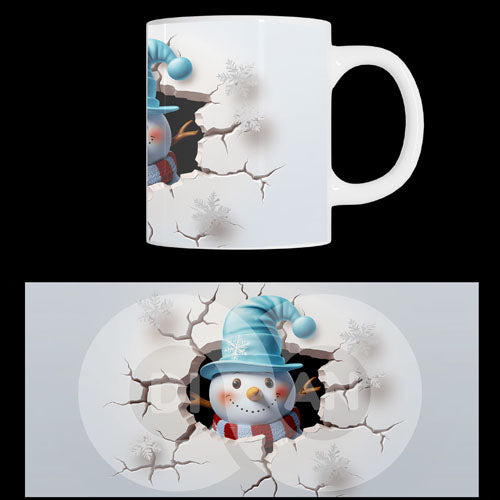 Κούπα χριστουγεννιάτικη Snowmen (20944)