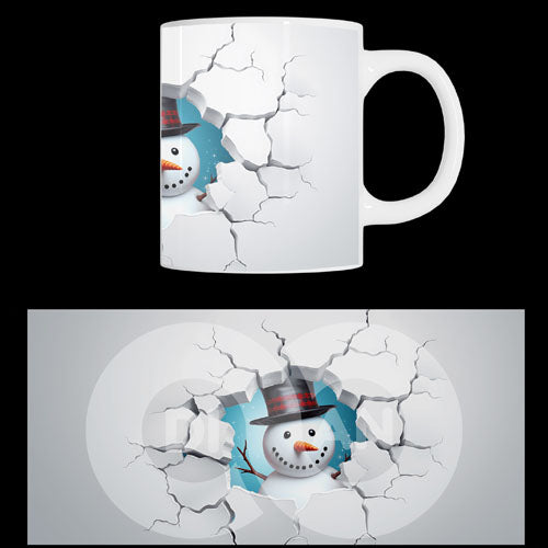 Κούπα χριστουγεννιάτικη Snowmen (20953)