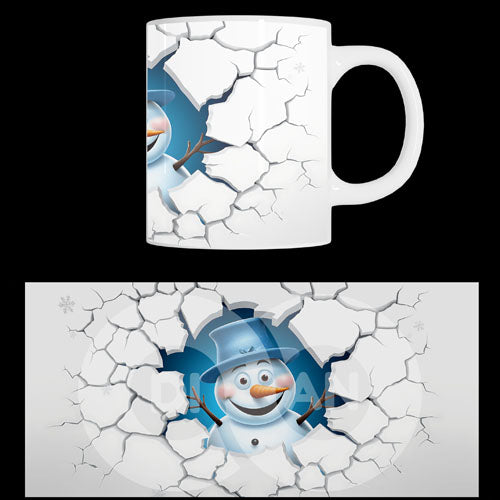 Κούπα χριστουγεννιάτικη Snowmen (20955)