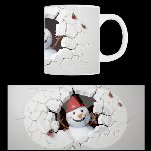 Κούπα χριστουγεννιάτικη Snowmen (20960)