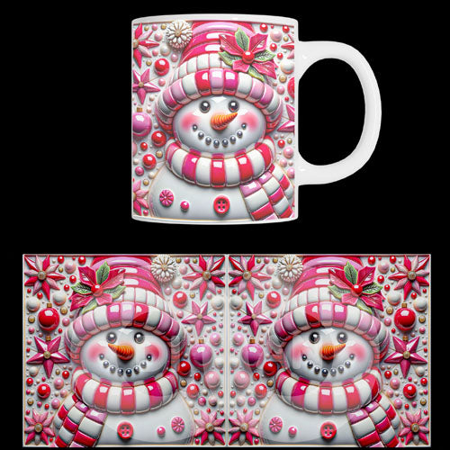 Κούπα χριστουγεννιάτικη Snowmen (20968)