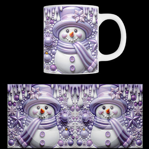 Κούπα χριστουγεννιάτικη Snowmen (20972)