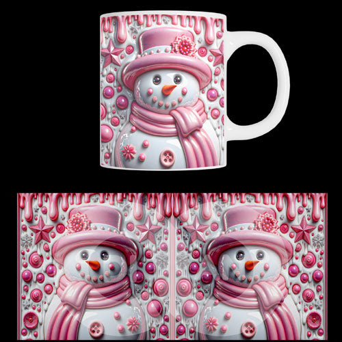 Κούπα χριστουγεννιάτικη Snowmen (20973)