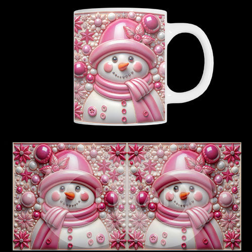 Κούπα χριστουγεννιάτικη Snowmen (20975)