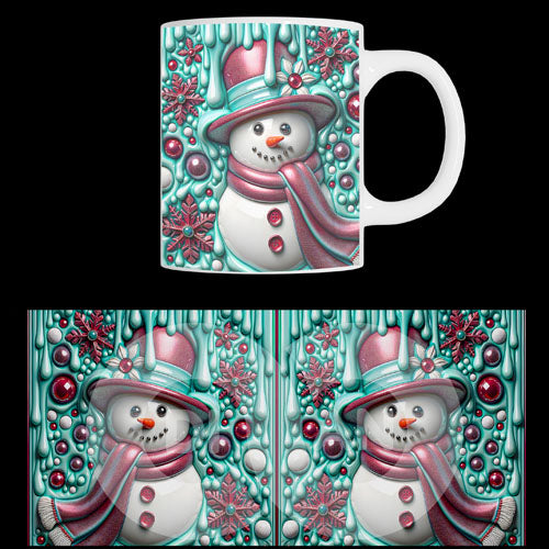 Κούπα χριστουγεννιάτικη Snowmen (20976)