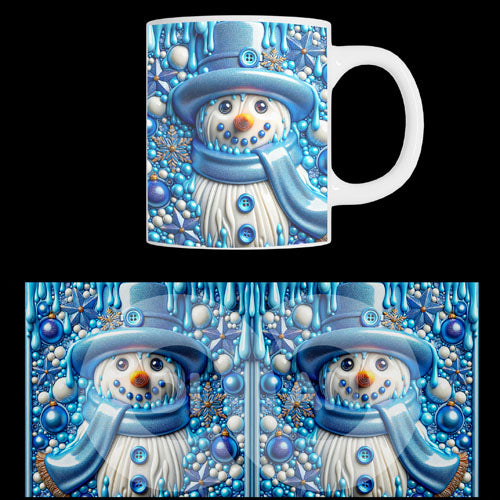 Κούπα χριστουγεννιάτικη Snowmen (20978)