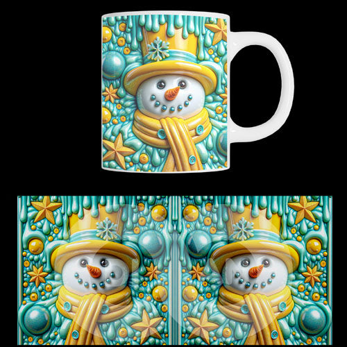 Κούπα χριστουγεννιάτικη Snowmen (20979)