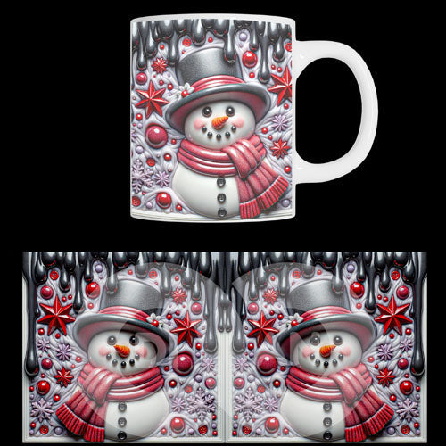 Κούπα χριστουγεννιάτικη Snowmen (20980)