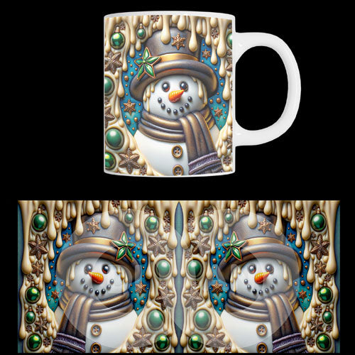 Κούπα χριστουγεννιάτικη Snowmen (20982)