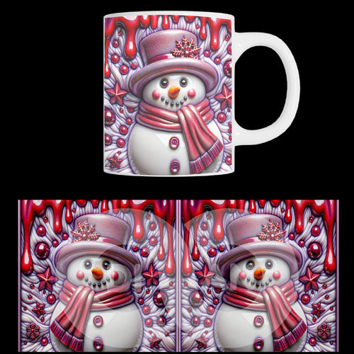 Κούπα χριστουγεννιάτικη Snowmen (20984)