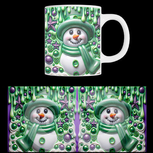 Κούπα χριστουγεννιάτικη Snowmen (20985)