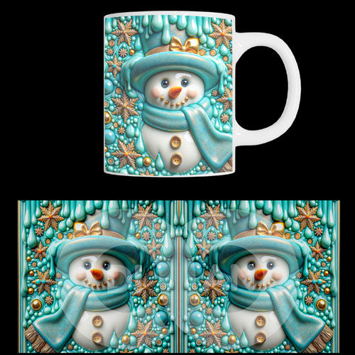 Κούπα χριστουγεννιάτικη Snowmen (20988)