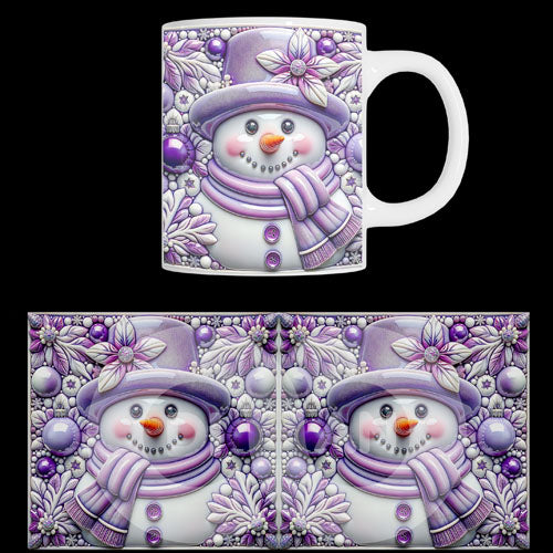 Κούπα χριστουγεννιάτικη Snowmen (20990)