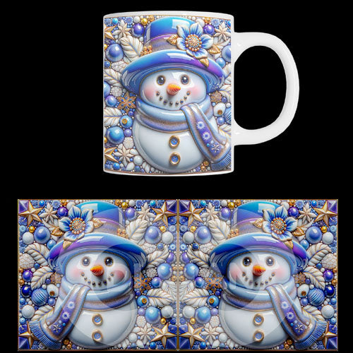 Κούπα χριστουγεννιάτικη Snowmen (20993)