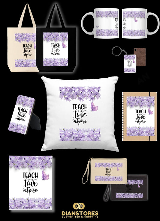 Δώρα για δασκάλες «Teach Love Inspire»