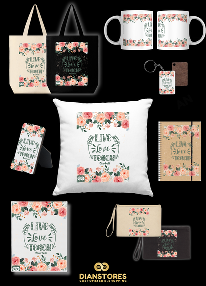 Δώρα για δασκάλες «Floral Best Teacher Ever»
