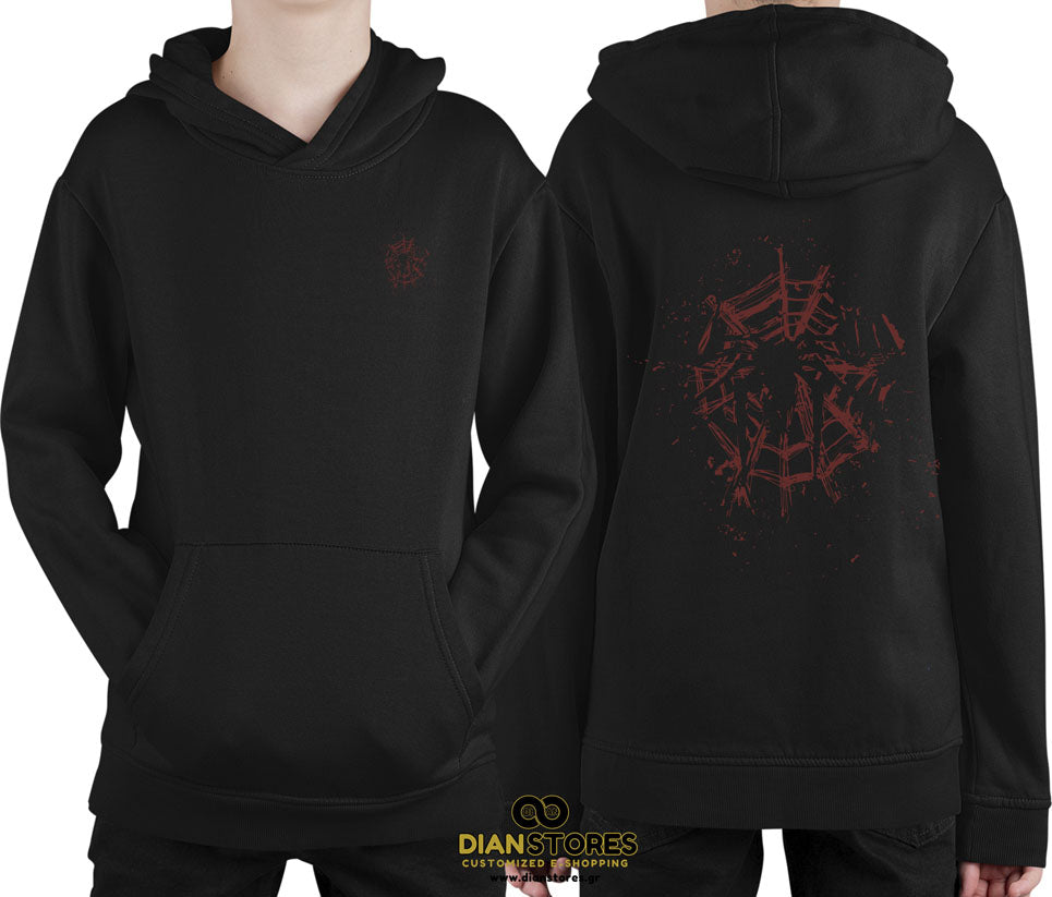 Φούτερ με κουκούλα Spiderman