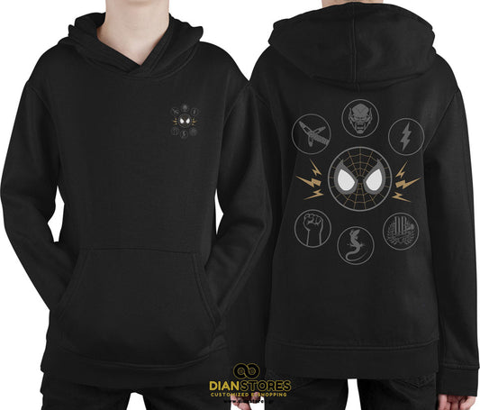 Φούτερ με κουκούλα Spiderman Vilans