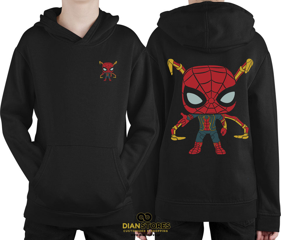 Φούτερ με κουκούλα Iron Spider