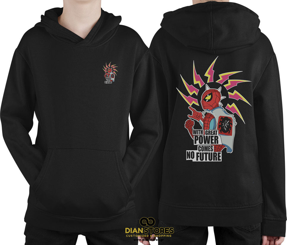 Φούτερ με κουκούλα Spiderman