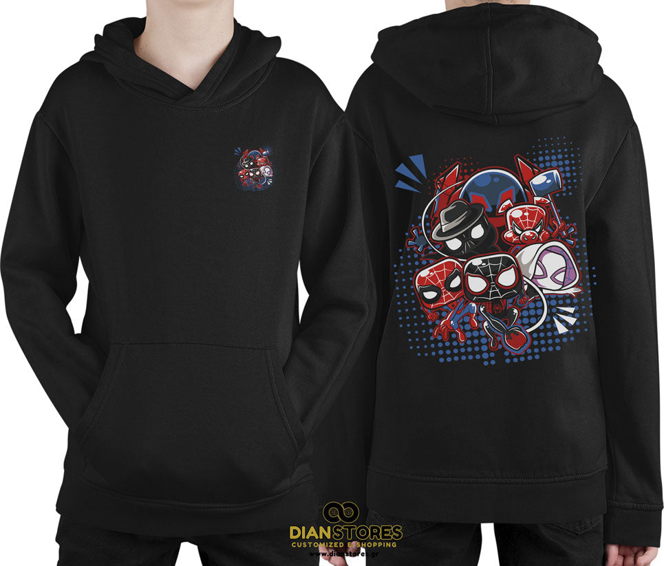 Φούτερ με κουκούλα Spiderman