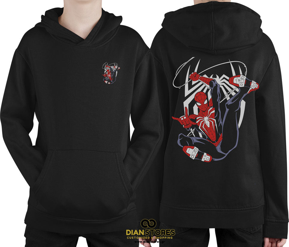 Φούτερ με κουκούλα Spiderman