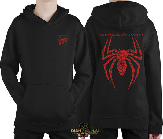 Φούτερ με κουκούλα Spiderman
