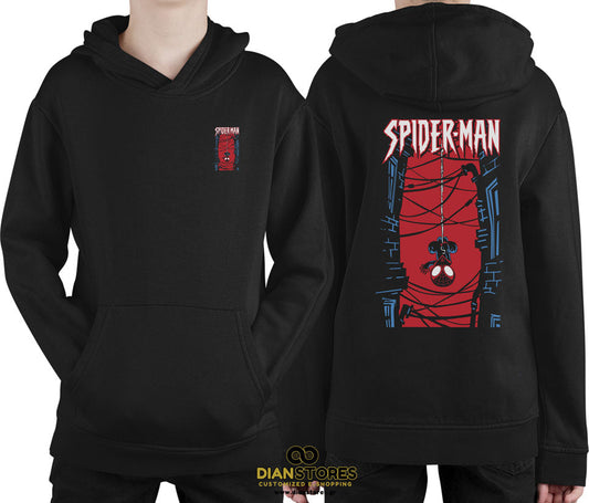 Φούτερ με κουκούλα Spiderman