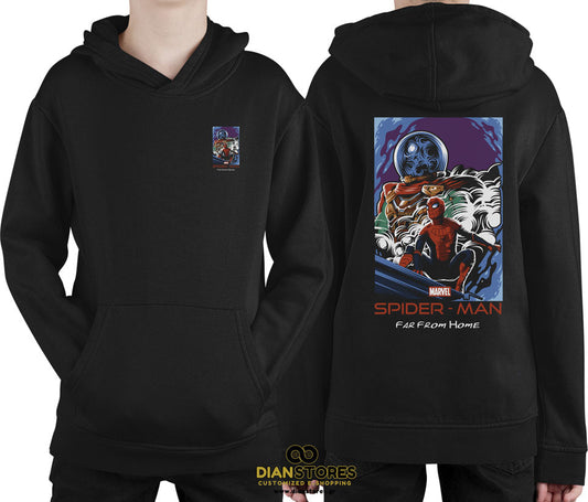 Φούτερ με κουκούλα Spiderman