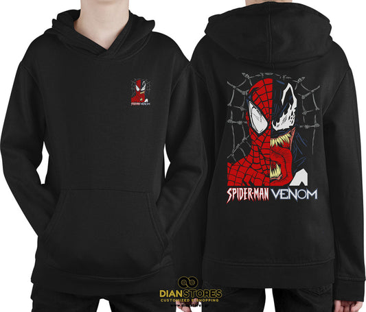 Φούτερ με κουκούλα Spiderman