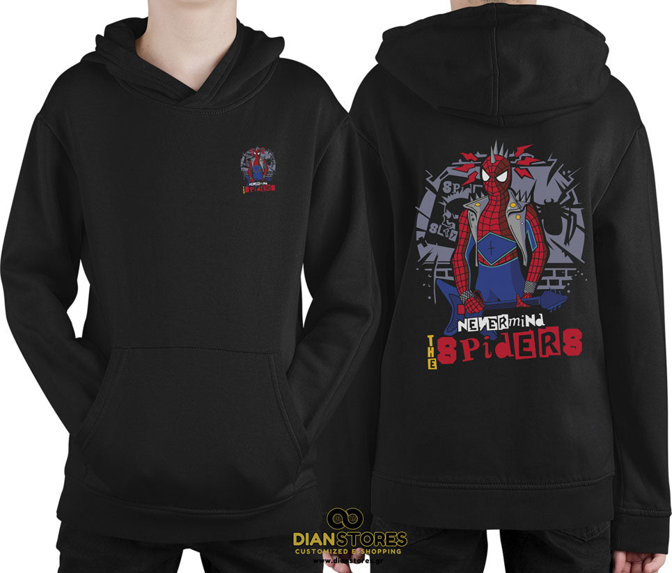 Φούτερ με κουκούλα Spiderman