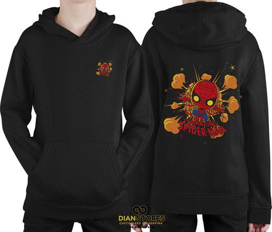 Φούτερ με κουκούλα Spiderman