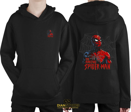 Φούτερ με κουκούλα Spiderman