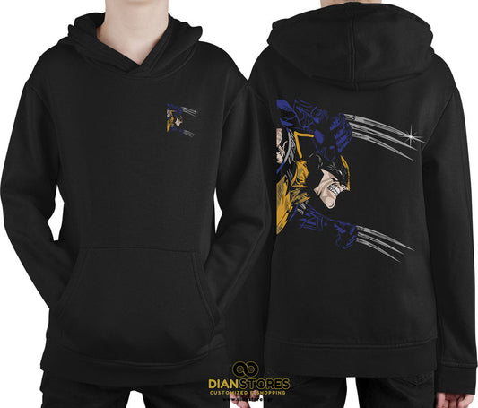 Φούτερ με κουκούλα Wolverine