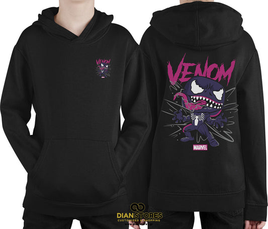 Φούτερ με κουκούλα Venom
