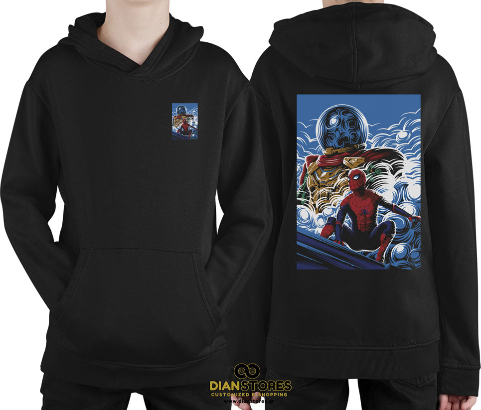 Φούτερ με κουκούλα Spiderman