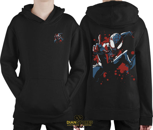 Φούτερ με κουκούλα Spiderman