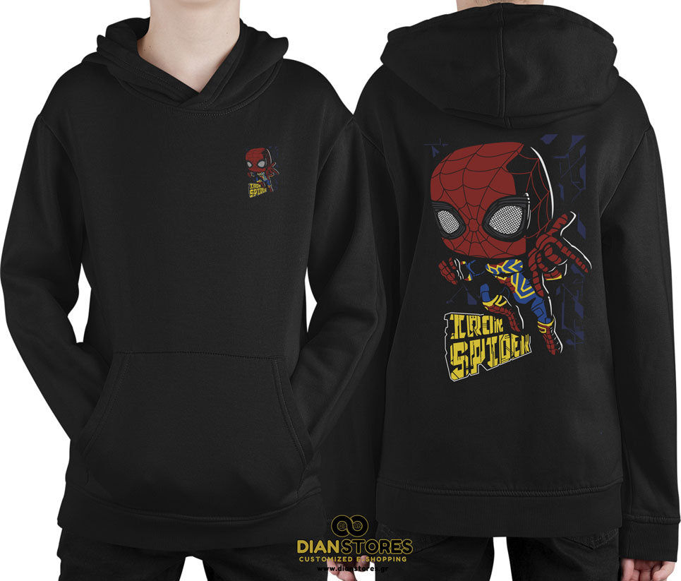Φούτερ με κουκούλα Spiderman