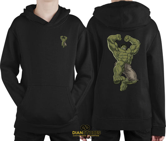 Φούτερ με κουκούλα Hulk
