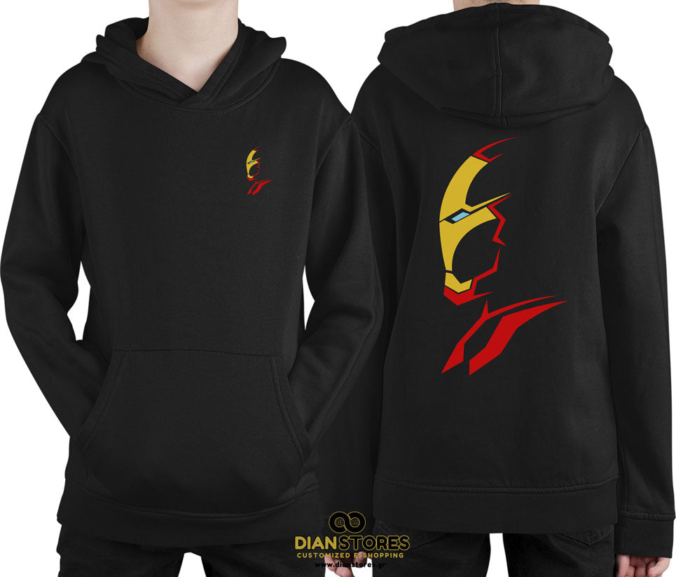 Φούτερ με κουκούλα Iron Man