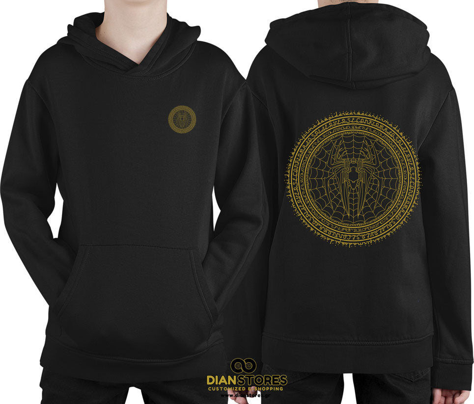 Φούτερ με κουκούλα Spiderman