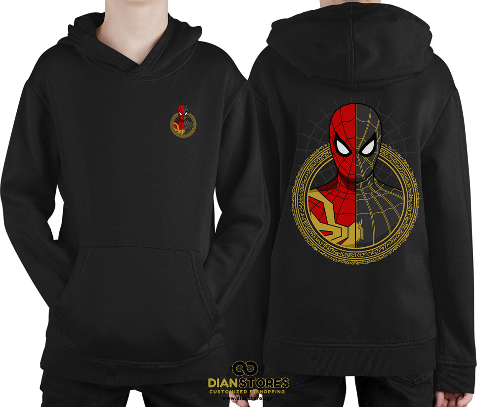 Φούτερ με κουκούλα Spiderman