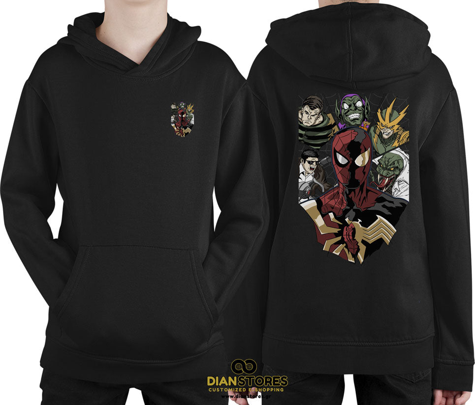 Φούτερ με κουκούλα Batman