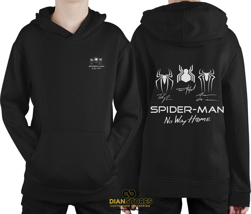 Φούτερ με κουκούλα Doctor Strange and Spiderman