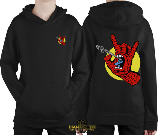 Φούτερ με κουκούλα Spiderman