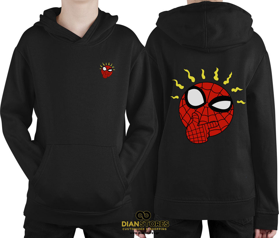 Φούτερ με κουκούλα Spiderman