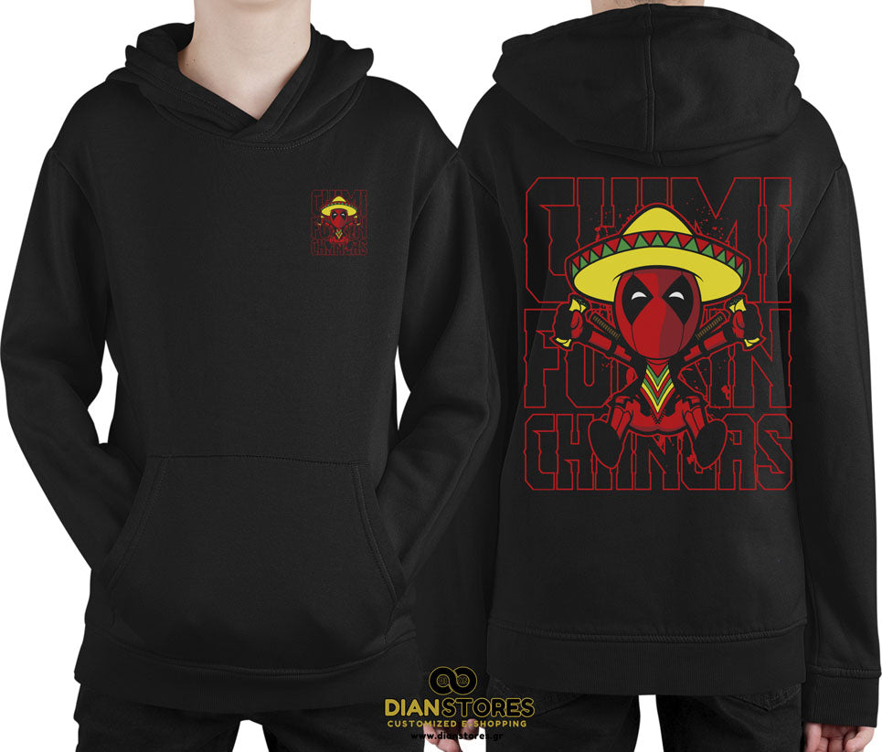 Φούτερ με κουκούλα Deadpool