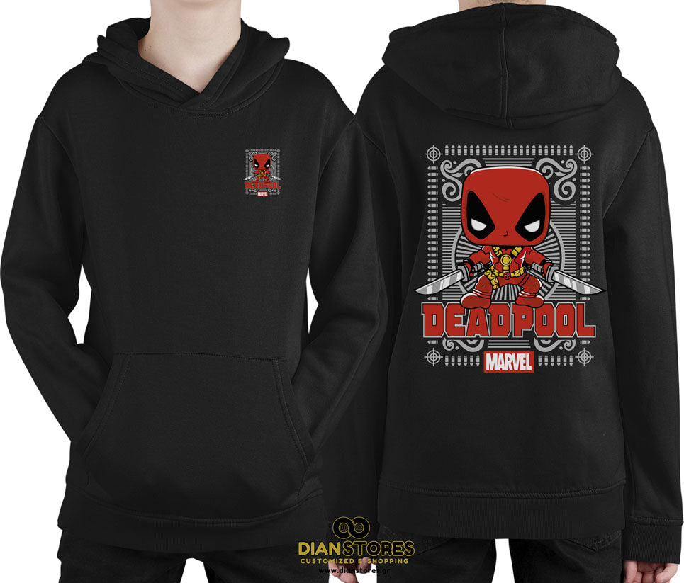 Φούτερ με κουκούλα Deadpool