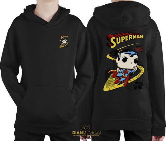 Φούτερ με κουκούλα Superman