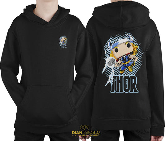 Φούτερ με κουκούλα Thor